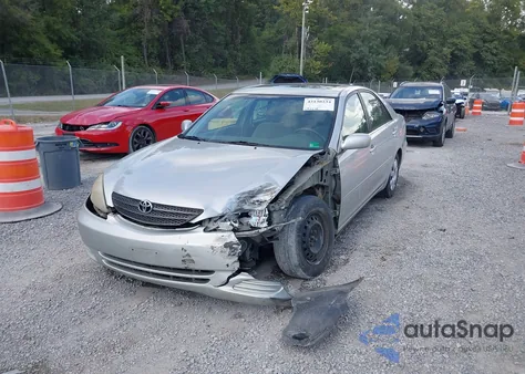 2002 Toyota Camry Le из США, поврежденный, VIN 4T1BE30K42U619916